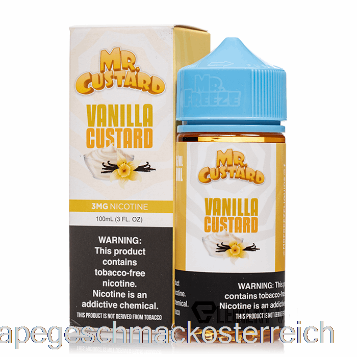 Vanillepudding - Mr. Custard - 100 Ml 3 Mg Vape-Geschmack